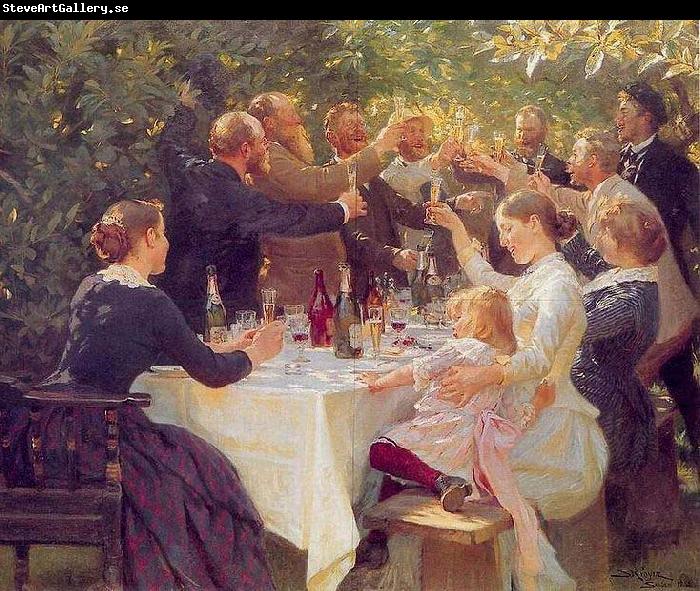 Peder Severin Kroyer Hip hip hooray